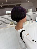 サロンド ベレーザ トータ(salao de beleza tota)&nbsp;紫とピンク紫のアンブレラカラー