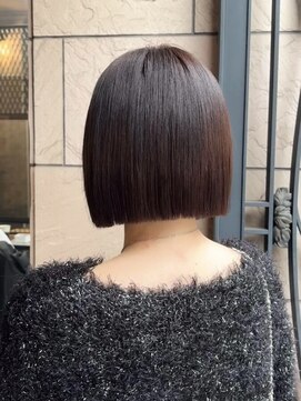 シアン 八王子店(SHIAN) 【SHIANたく】ぱつっとミニボブ