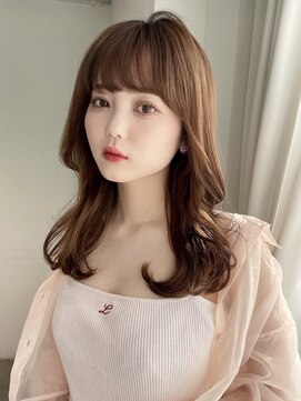 フォルテステラ(FORTE STELLA) 顔型別ヘアスタイル特集 明るめブラウン