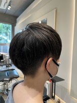 ヘア デザイン リスク(HAIR DESIGN RISK)&nbsp;【RISK 飛澤広偉】前下がりマッシュ 刈り上げマッシュ