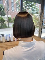 ビューブルー 亀戸錦糸町(VIEW BLUE)&nbsp;美髪シアーカラー髪質改善レイヤーカット切りっぱなしボブ