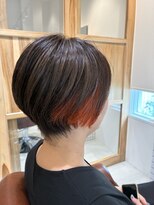 ファスナーグランデ(fustener grande)&nbsp;ショートボブ　インナーカラー