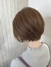 カット＋organicカラー￥10500