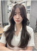 韓国風ロングレイヤー