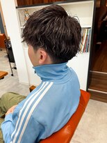 アムレヘアーエタ(amule hair eta)&nbsp;【amule hair eta】黒髪ツイストスパイラルパーマ/20代/30代