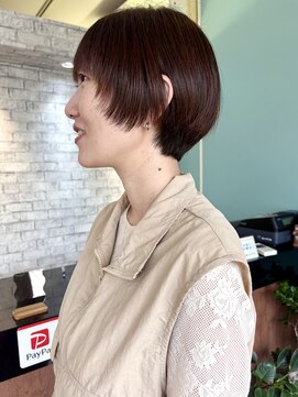 ヘアークルーズピース (hair cruise Piece) マッシュ／ベリーショート/ナチュラルブラウン
