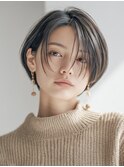 【クールな雰囲気の耳かけショート】