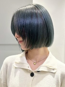 ラック 表参道(LUCK) オリーブカラー/ケアブリーチ/ブリーチ/表参道/原宿