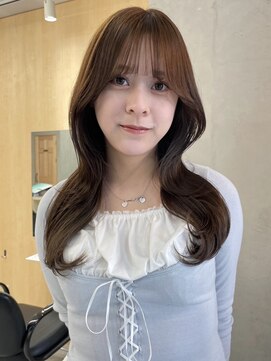 スミス 上野(smith) ミルクティーベージュブリーチなしWカラー