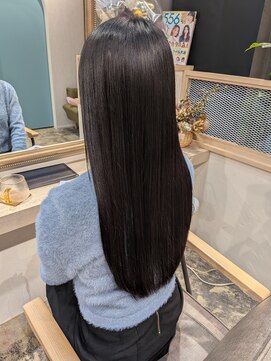 艶髪ストレート