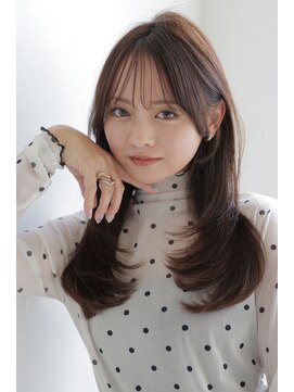 リー 四ツ橋(Lee) レイヤーカット/顔まわり/前髪/シースルーバング