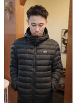 エディ(Edy)&nbsp;メンズパーマ刈り上げスキンフェードスパイキーショート眉カット