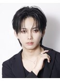ナチュラルシースルーセンターパート
