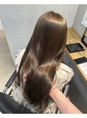 ヘーゼルベージュ/ブリーチなしカラー
