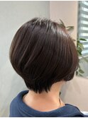 スタイリッシュショート×ヘーゼルブラウン