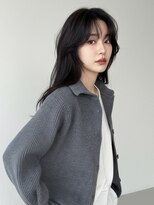 エイチ ウルフカット 大阪梅田(811) レイヤーボブヘアカラーバレイヤージュ50代くるみちゃんヘア