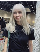 ニューオーセンティック(New Authentic)&nbsp;ホワイトブロンドカラー！