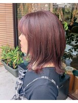 ゴエン(goen hair lounge)&nbsp;外ハネミディアムレイヤー