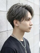 ヘッドストック 大和八木店(HEAD STOCK)&nbsp;フェザーショートフェザーパーマニュアンスパーマセンターパート