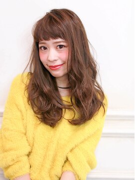 アンジュ 南海なんば駅前店(ange treatment & head spa) おフェロ眉上ぱっつんバング【ange treatment & head spa】