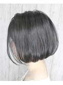 ダークグレージュカラー/暗髪/刈り上げボブ◎20代30代