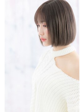 ミック ヘアアンドビューティー 大山店(miq  Hair&Beauty) コロンとまとまる＊しっとりツヤ感クラシカルボブ
