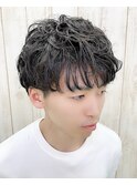 メンズマッシュパーマ