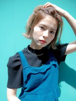 リリアン 表参道(relian)&nbsp;アッシュベージュ　ボブ