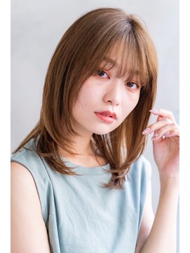 エイミー(Aimee) 有村架純風ミディアムレイヤー