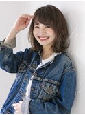 切りっぱなし春カラーセミウェットウェーブ【Prize所沢】