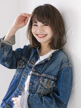 プライズ 所沢プロぺ通り店(prize) 切りっぱなし春カラーセミウェットウェーブ【Prize所沢】