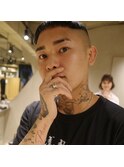 bibito メンズ　フェードカット　ツーブロック刈り上げショート