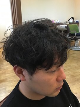 テノン 美容室tenon men'sパーマスタイル