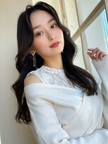 アフロート ディル(AFLOAT D'L)&nbsp;大人かわいいヨシンモリ2wayバング20代30代丸顔似合うヌナモリ髪