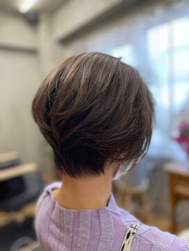 ブリーエ(brille) 働くママのハンサムショート(白髪染め/髪質改善/縮毛矯正）