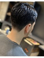 フランクスバーバーリザーブ 人形町店(FRANK’S BARBER RESERVE)&nbsp;バーバースタイルビジネステーパーフェードサイドパートk