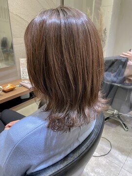 シェル 国分寺(shell) ミディアム/くびれレイヤー/ベージュ