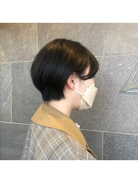 メゾン アヴァロ(Maison Avallo) お客様スナップ　  黒髪ショート/ハンサムショート