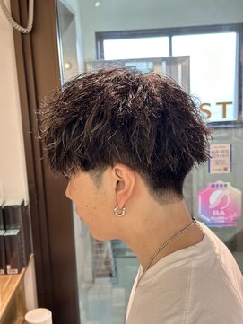 コワファーストナガサキシャンプーボーイ(COIFF1RST NAGASAKI SHAMPOO BOY) ソフトツイストパーマ