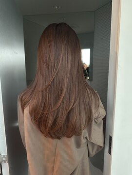 サイン 渋谷(SIGN) レイヤーカットイヤリングカラーインナーカラーケアブリーチ