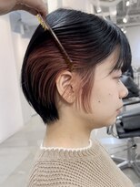 フォト イケブクロ(foto IKEBUKURO) インナーカラー/ショート/ショートボブ/前髪カット/池袋