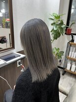 ベルヘアーデザイン 堺東(Belle hair Design) ファイバープレックスブリーチ/グレージュ