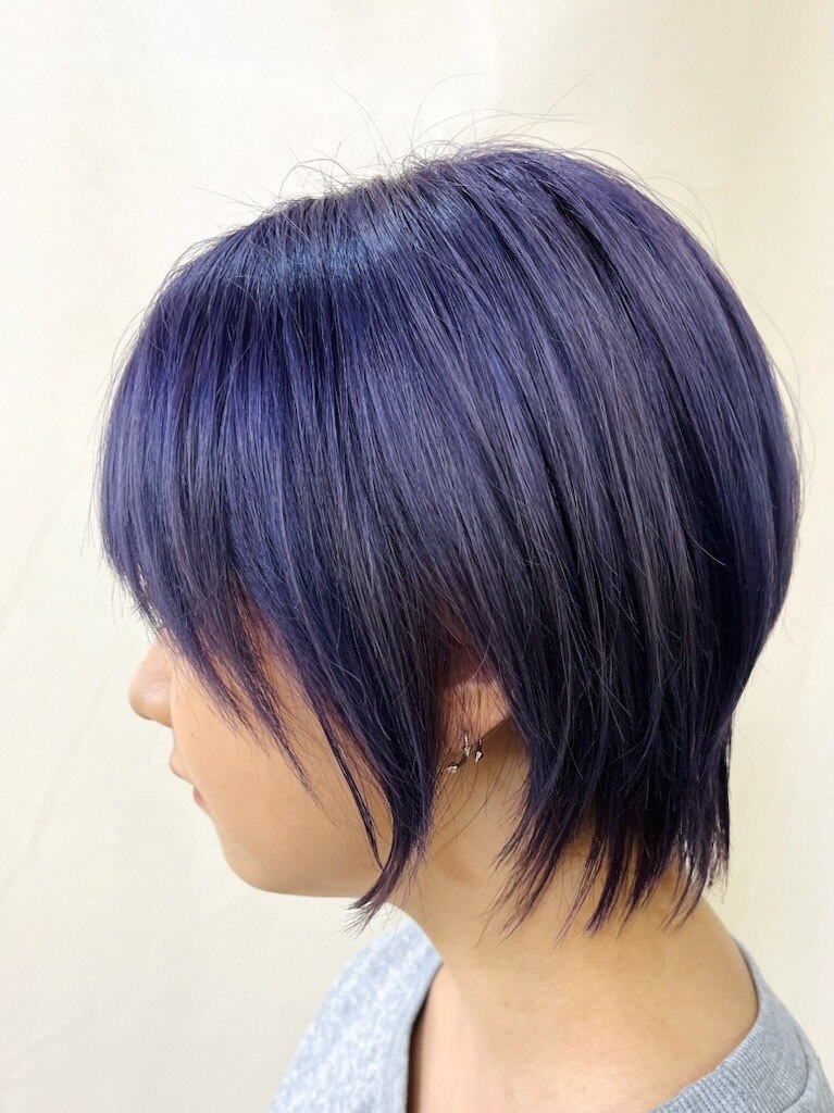 ショートブルーラベンダー：L204061956｜ホットペッパービューティー