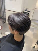 ゼンコー オモテサンドウ(ZENKO Omotesando)&nbsp;メンズブリーチ/グレーパール/シルバー/メンズカット