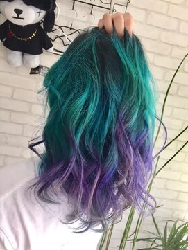 ギャラクシーアンブレラ 水戸店(GALAXY&BRELLA) 派手髪するならギャラクシー