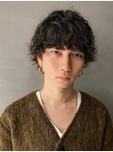 メンズ/パーマ/スパイラルパーマ/ショートウルフ