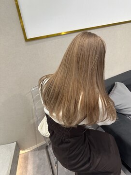 ローレン(Lolen.) 【ダブルカラー】～ミルクティーベージュ～　Rin