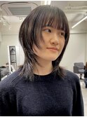 ミディアムレイヤーカット