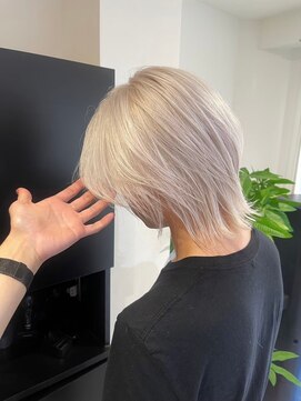 ロイス 渋谷(ROIS) ボブルフ/ネビージュ/小顔/ワンレン/スモーキーアッシュ[渋谷駅]