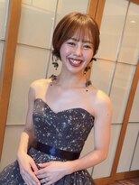 ティア(Tia.)&nbsp;（ウエディング/お色直しカット/ショートヘア/丸みショート）